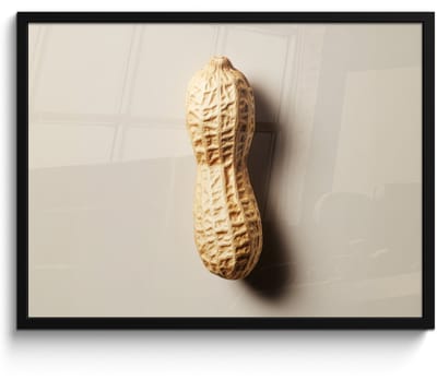 Fotolijst inclusief poster - Posterlijst 70x50 cm - Posters - Pinda - Ruw - Beige - Foto in lijst - Keuken decoratie muur - Wanddecoratie accessoires - Muurdecoratie - Schilderijen