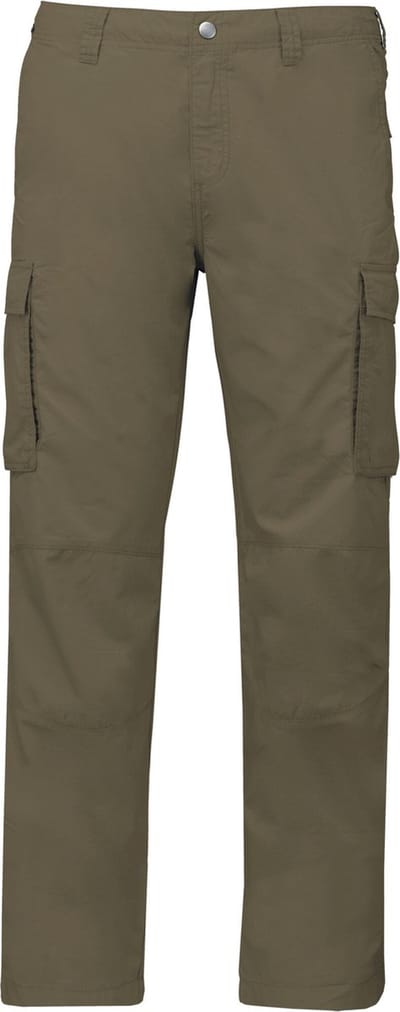 Kariban Lichte herenbroek met diverse zakken K745 - Light khaki - 60 NL (54 FR)