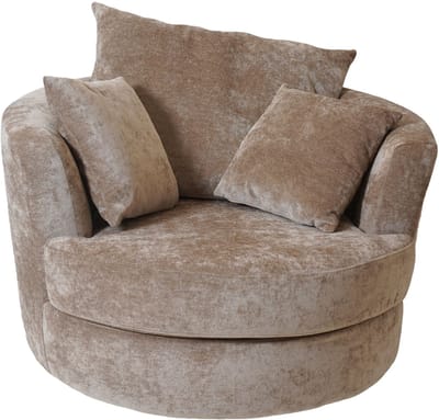 Fauteuil Kimberley Naturel La Vie 01 - Moderne Design Fauteuil in Scandinavische / Hotel Chique Stijl
