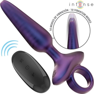 INTENSE - MARLON VIBRERENDE ANAL PLUG MODEL 4 AFSTANDSBEDIENING | VIBRATOR | BUTTPLUG | VIBRERENDE BUTTPLUG | SEKSSPEELTJES VOOR KOPPELS | SEKSSPEELTJES VOOR VROUWEN | SEX TOYS VOOR VROUWEN | SEKSSPEELTJES VOOR KOPPELS | ANAL PLUG | VIBRERENDE ANAL