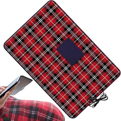 Verwarmde Deken - Zachte Plaid - Comfort op Maat - Wasbaar & Draagbaar - 88x65 cm