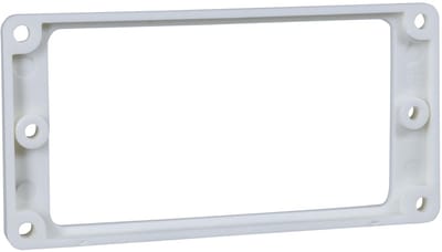 WSC Partsland MT20F-WH Humbucker-Rahmen Neck White - Gitaaronderdeel