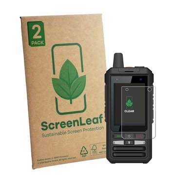 2 Stuks Screenprotector voor Uniwa F80S - Hoogwaardige Beschermfolie transparant