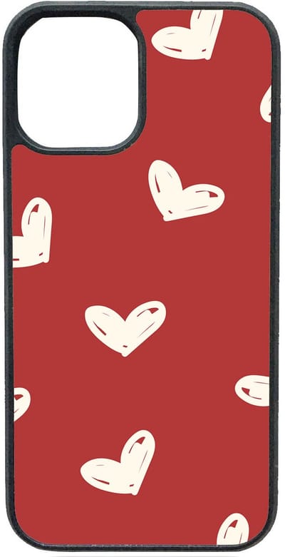 Telefoonhoesje - WHITE HEART - Iphone 13 Pro