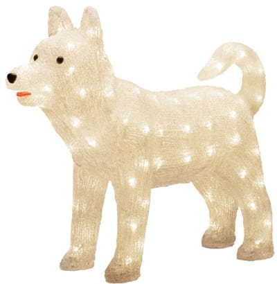 Konstsmide Dog Husky Lichtdecoratie figuur 88 gloeilamp(en) LED 3,6 W G