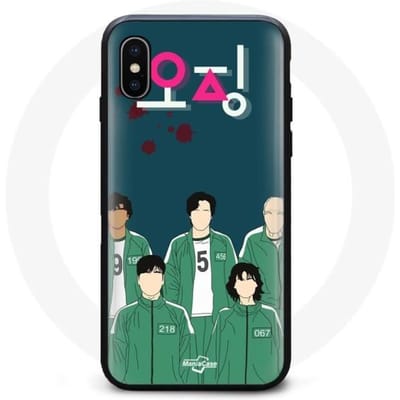 Coque Iphone XS Max Squid Game poster