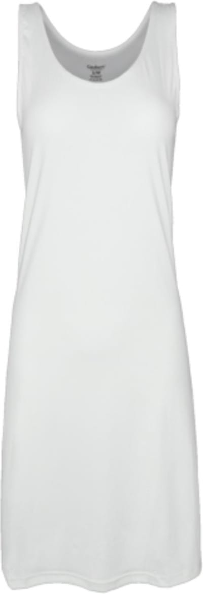 Gaubert Onderjurk Brede Bandjes - Extra lang - S/M - Wit (720)