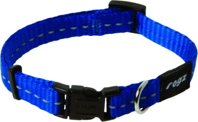 Rogz Utility Halsband Blauw - Hondenhalsband - Xs 16-22x1.1 Cm