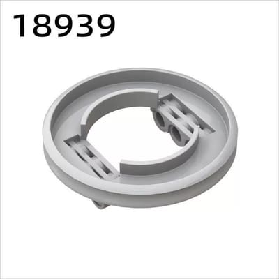 10 Pièces 18938 18939 Briques de Construction Rouages Pièces de Plateau Tournant Technique Plateforme Rotative Compatible MOC Avec 18939 Jouets pour Enfants 10pcs