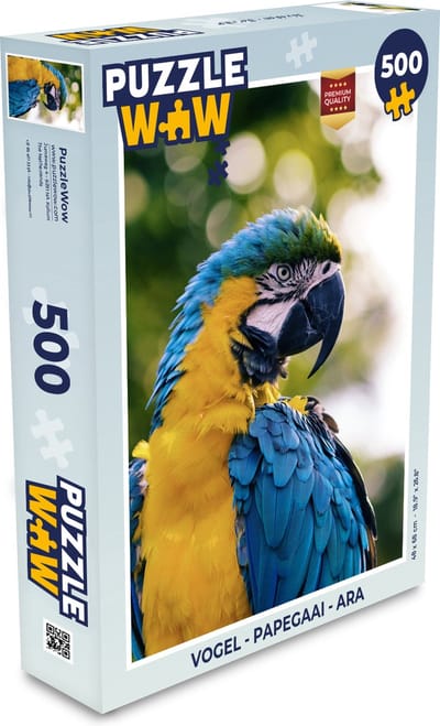 Puzzel Vogel - Papegaai - Ara - Legpuzzel - Puzzel 500 stukjes