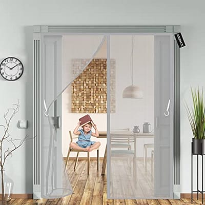 Magnetische Hordeur 180 x 200 cm - Insectenhor voor Deuren en Ramen - Houd Frisse Lucht Binnen en Insecten Buiten