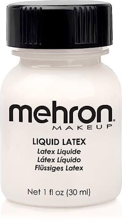 Mehron Liquid Latex - Clear met penseel 30 ml
