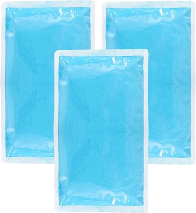 Boland Party Holi kleurpoeder - 3x - blauw - 70 gram - festival/party - heilig kleuren poeder