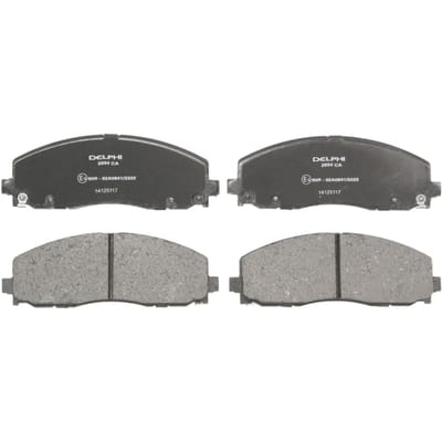 Remblokset DELPHI LP2694, voor