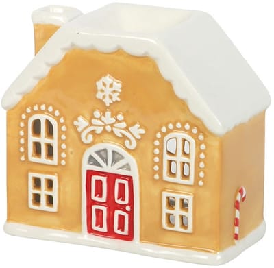 Something Different - Candy Cane Gingerbread House and Wax Warmer Oliebrander - Multicolours