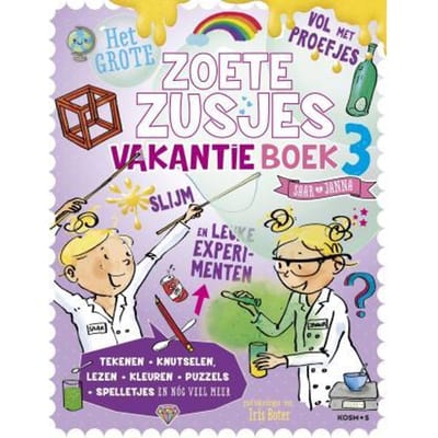 Het grote Zoete Zusjes vakantieboek 3 Educatieve boeken (spelletjes en raadsels)