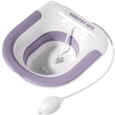 Paco Goederen® - Opvouwbaar toilet Zitbad - menstruatie - voor hygiëne - Patiëntverzorgingsbak - voor volwassenen en aambeien - zwangere vrouwen