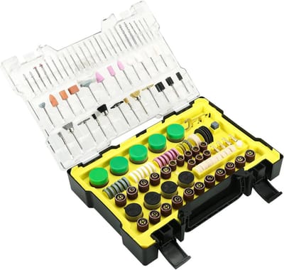 Multifunctionele Gereedschapset - Accessoireset Multitool - Klusprojecten Uitvoeren - 500 Delige Set - 850 Gram - Geel