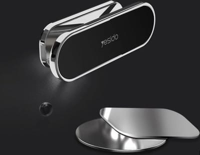 YESIDO 82 - Magneet 360° Rotatie Telefoonhouder - Sterk Magneet - Telefoonhouder - Stabiele Telefoonhouder - Magneet voor in de auto, thuis en keuken - Goede Kwaliteit Magneten