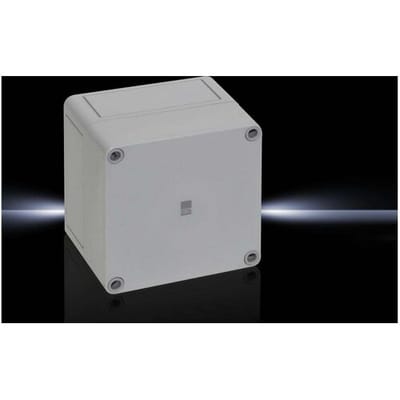 Rittal PK 9507.000 Installatiebehuizing 110 x 110 x 90 Polycarbonaat Grijs-wit (RAL 7035) 1 stuk(s)