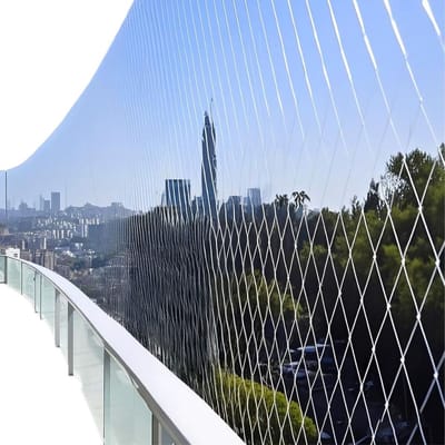 MKSS® Kattennet Balkon - Kattengaas - 1000x300
