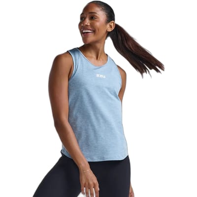 2xu Motion Mouwloos T-shirt Blauw S Vrouw