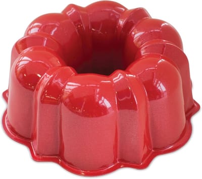 Nordic Ware Gugelhupfform, 3 kopjes, rood