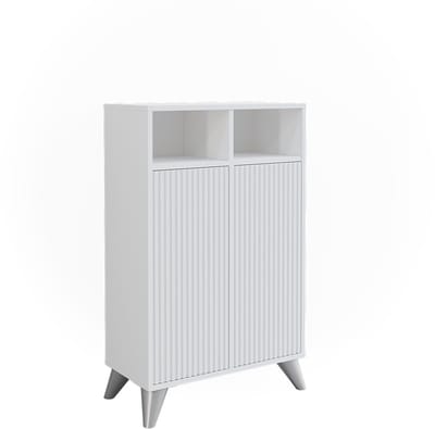 Vicco Leano Midikast – 60 x 97 cm met 2 deuren Wit