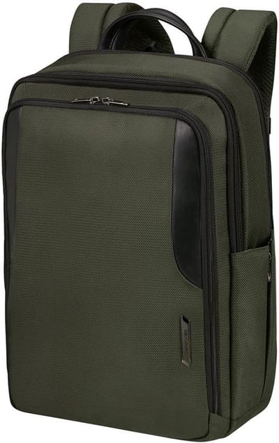 Stevige Laptoptas 15,6 Inch Groen - Waterafstotende Rugzak voor Werk en School