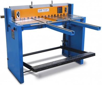 HBM 1,0 x 1320 mm. Voetknipschaar, Plaatschaar