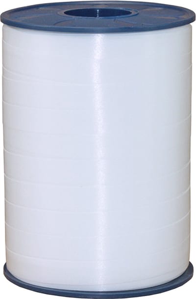 Ivoorwit lint - 250 meter - 10 mm
