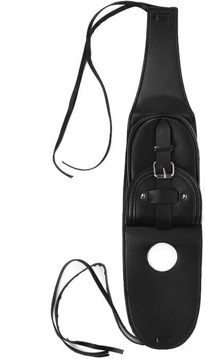 Dailygoods- Tanktas Waterdicht - Tanktas Motor - Tanktas Magnetisch - PU Lederen - Bevestigingsriemen - Geschikt voor XL 883 1200 - Motorfiets Tas