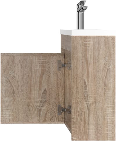 LINEA UNO - Elin 40 - Licht eiken - Toiletmeubel - - 301753