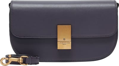 LIEBESKIND BERLIN Leren Avondtas Schoudertas Viktoria TM Empire Crossbody Taro Paars