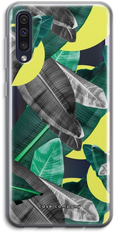 Hoesje geschikt voor Samsung Galaxy A50 hoesje - Fantasie jungle - Soft Cover Telefoonhoesje - Bescherming aan alle Kanten en Schermrand