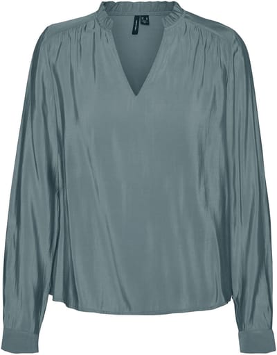 VERO MODA - VMBELL LS TOP WVN NOOS - Dames - Blouses