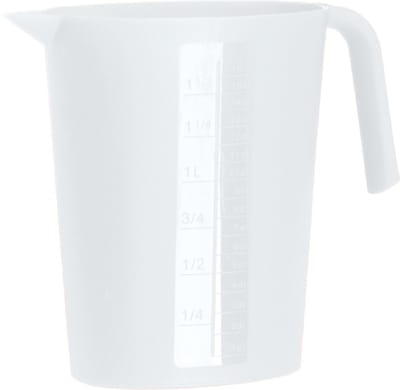 Juypal Schenkkan/waterkan - transparant - 1,75 liter - kunststof -L22 x H20 cm