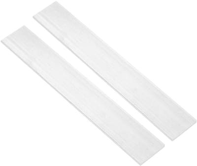Aluminium Platte Stang - Vierkante Profiel Aluminium - Bouwprojecten en Meubels - Geanodiseerd Oppervlak - 3x40x305 mm - Zilver