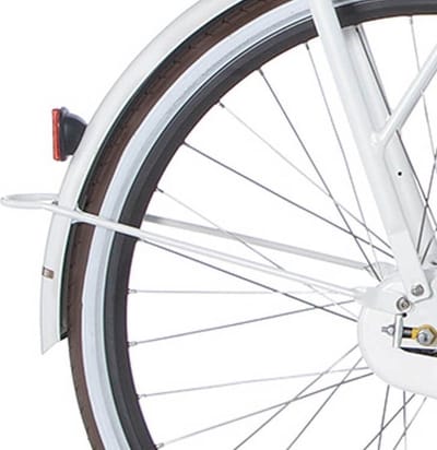Cortina Spatbordstang achter 28 E-U4 white pearl