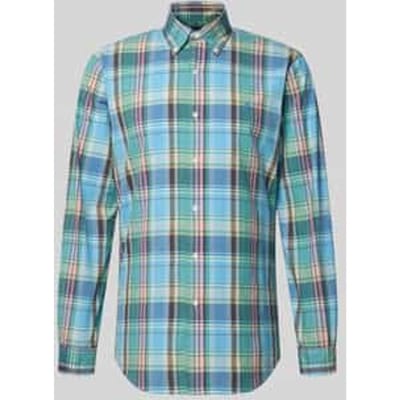 Overhemd Lange Mouw Polo Ralph Lauren CHEMISE COUPE DROITE POPELINE PREMIUM