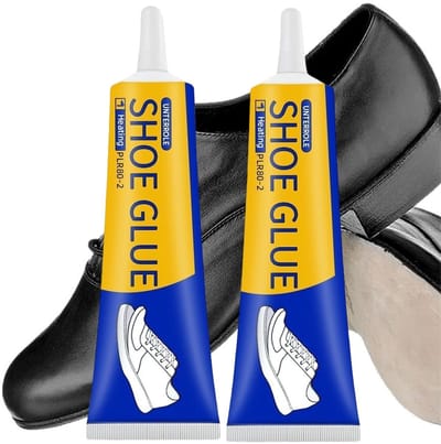 Schoenlijm Set - Reparatielijm - Schoenen Repareren - Extra Sterk Waterdicht - 60 Ml Verpakking - Transparant