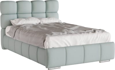 Tweepersoonsbed Bliss / Eenpersoonsbed 120 x 200 cm met opbergruimte, lattenbodem en 7zonen Multipocketmatratze CIRA (24cm)