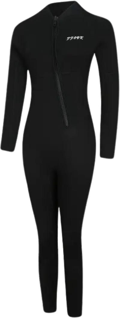Bovista Wetsuit Dames - Swimsuit - Shorty - Surfpak - Duikpak - Lange Mouw - Zwemsuit - Zwart - XS