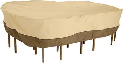 Thuys – Beschermhoes Tuinmeubelen – Tuinsethoes – Waterdicht – Bruin