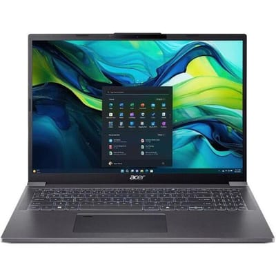 Acer Aspire 16 A16-71M-507Q - Laptop - 16 inch 2K OLED - Core Ultra 5 - 16GB - 512GB SSD - Verlicht toetsenbord - Grijs