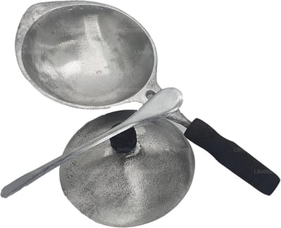 Aluminium Hopperpan met Deksel - 15cm - Groot voor Koken en Bakken