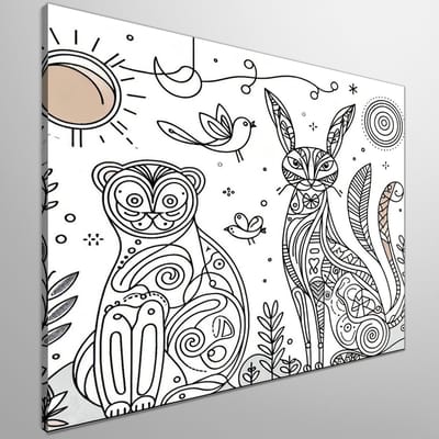 Kunstprint | Wanddecoratie | Canvas | 30 × 30 cm