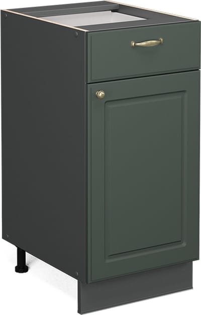 Vicco Fame-Line Keukenonderkast – 40 cm zonder werkblad Groen-Goud Landhuis