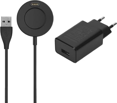 Oplader / oplaadkabel met adapter geschikt voor Garmin Fenix 5s / 5 / 5x - Plus / 6s / 6 / 6x - Pro / 7s / 7 / 8 (47mm & 51mm) - Fenix Enduro / Instinct 2 / 2s / 2x / Epix 2 / Fenix E - Strap-it