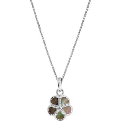 Orphelia 'Daisy' Dames 925 Sterling Zilveren Hanger met Ketting - Zilver ZH-7585